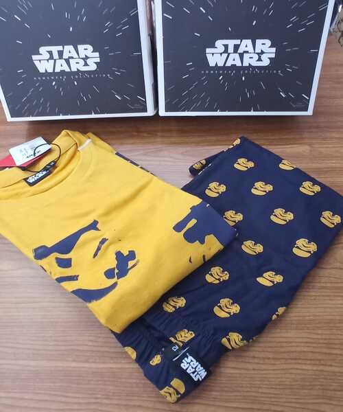 pijama para niño color amarrillo con negro
